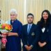 Lt Governor interacts with Officer Trainees of Indian Corporate Law Service