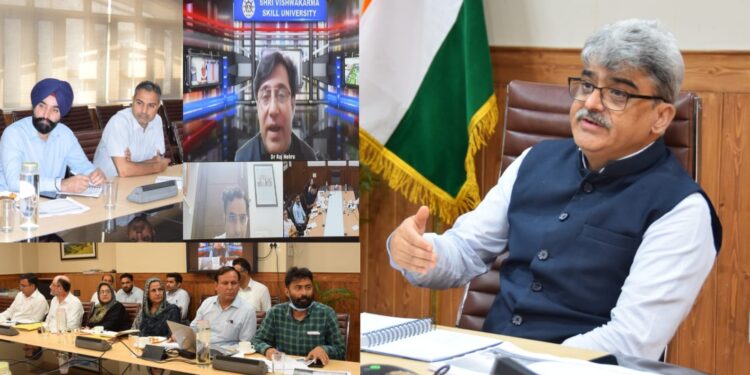 CS lays out steps to create enabling ecosystem for promotion of skill development in J&K