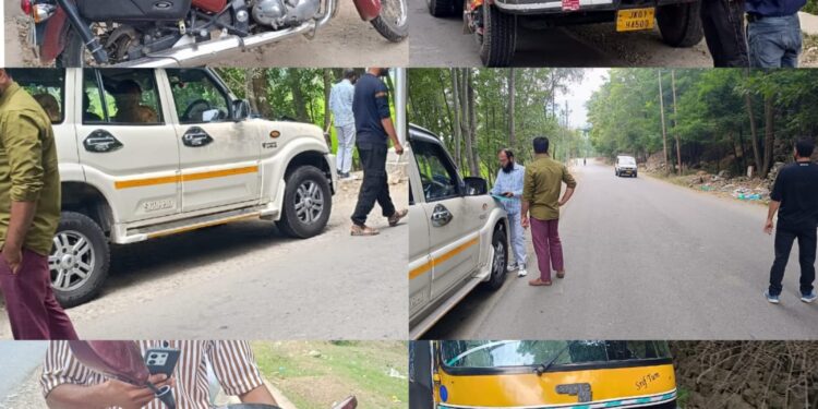 MVD Bandipora conducts Enforcement Drive