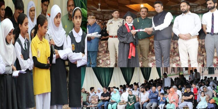 DC Srinagar felicitates Students of International Delhi Public School
