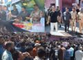 DC Budgam participates in 11th Muharram procession at Magam