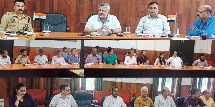 District Level Narco Coordination Committee Meeting held in Reasi