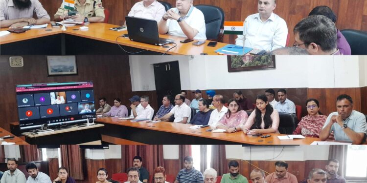 DC Reasi reviews preparations for Swachhta Pakhwada Campaign