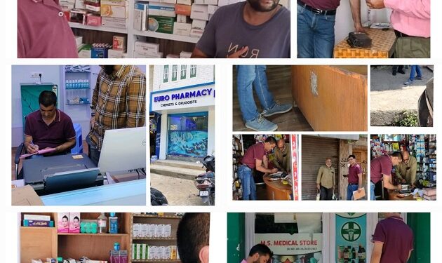 Drug Control Authorities closes-down 03 Medical Establishments for License Violations at Anantnag