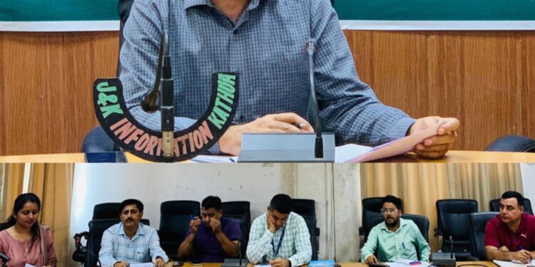 ADDC Kathua chairs DCDC meet, reviews implementation of various schemes of Cooperative Department