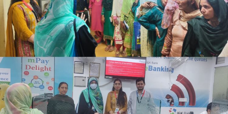 Joint Camp by Sankalp HEW and JK Bank Promotes Financial Inclusion among Women in Doda