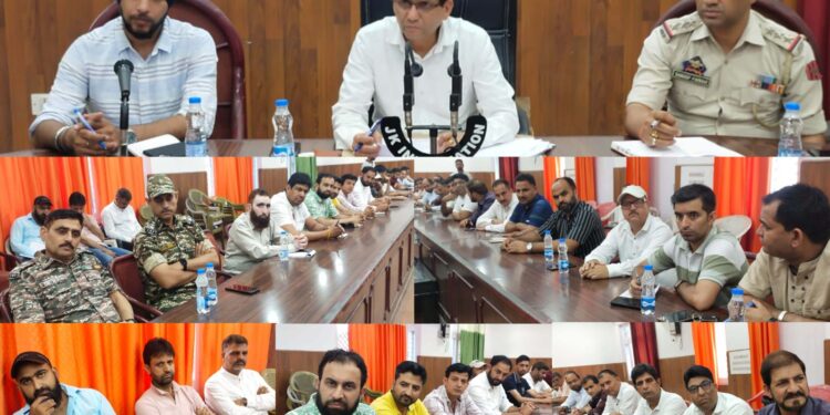 ADC Bhadarwah discusses Independent Day arrangements
