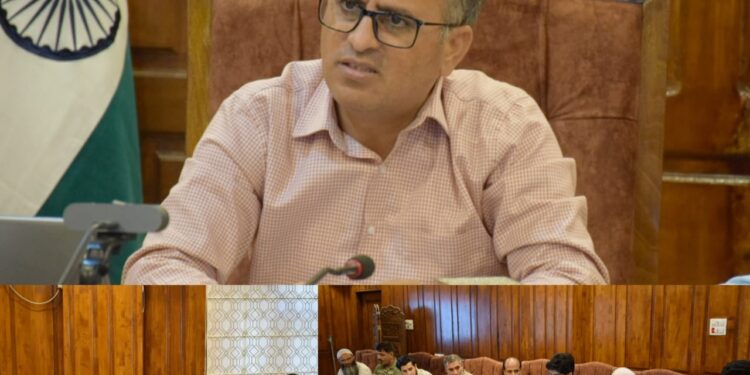 DC Bandipora reviews functioning of Cooperative Department