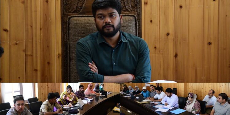 DC Ganderbal reviews functioning of SWD, Mission Shakti & One Stop Centre