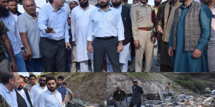 Work on much awaited & crucial Sitaharan- Tosamaidan Road Project begins in Budgam