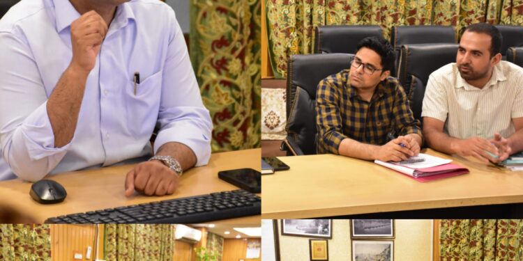 Commissioner SMC reviews progress on State-of-the-Art Modern Abattoir in Srinagar City