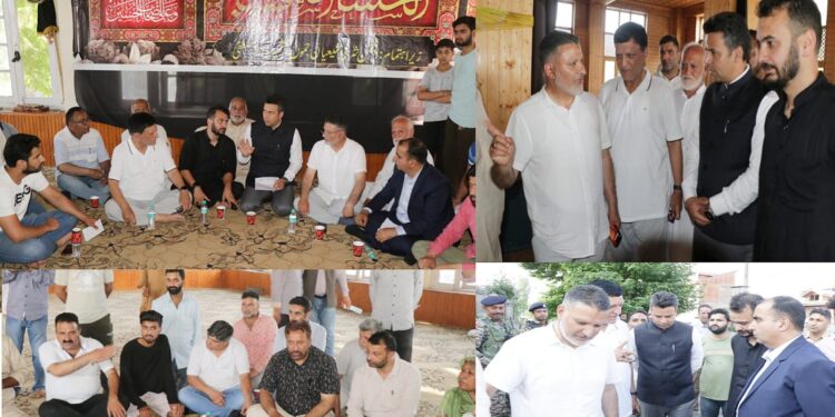 DC Srinagar visits Imambaras at Zadibal and Rainwari to Ensure Muharram Preparations