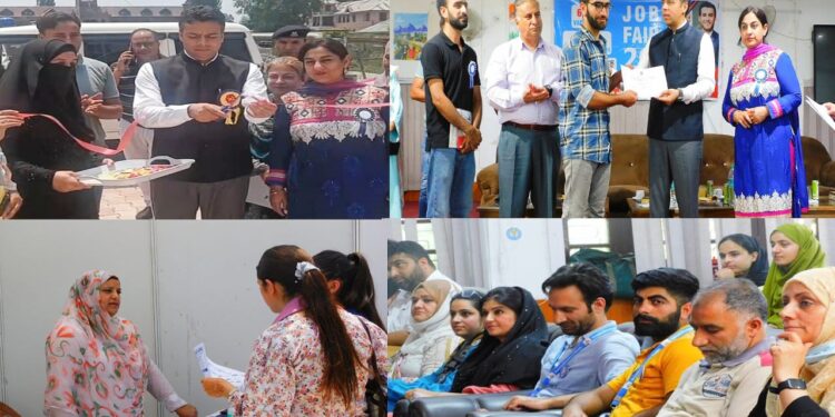Srinagar Administration organizes Job Fair under AVSAR scheme at Amarsingh College