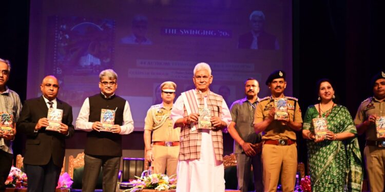 Lt Governor releases book “The Swinging 70s: The Stars, Style and Substance in Hindi Cinema”