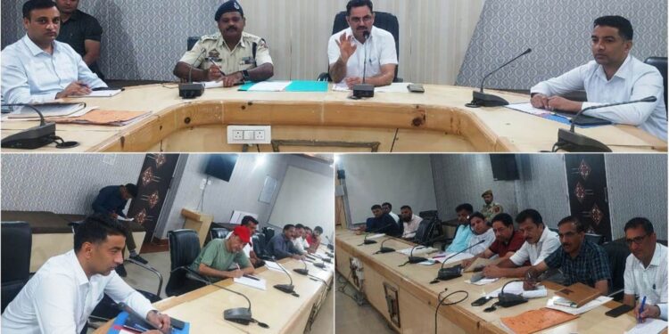 DC reviews preparedness for emergency situations arising amid monsoon