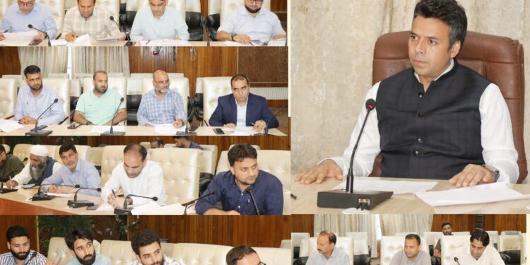 DC Srinagar chairs DLIC meeting; approves 144 cases under Mission Youth schemes