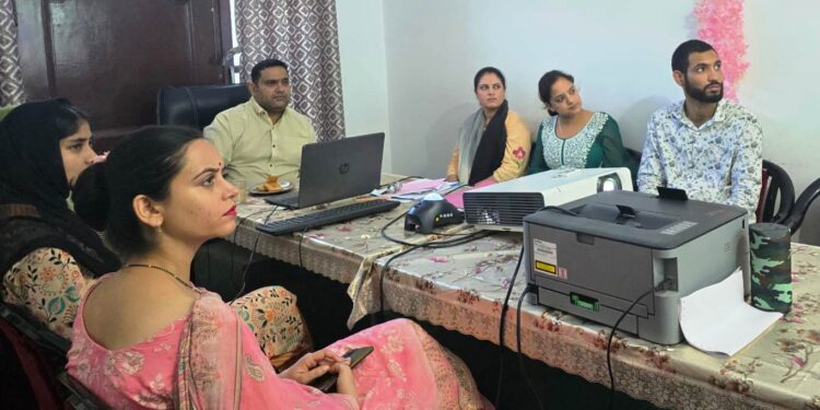 OSC Women Ramban meets Domestic Violence Victims Virtually