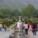 Amid scorching heat, tourists, locals throng picnic resorts across Kashmir