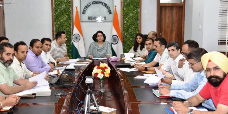District level committee meeting on change of land use held in Udhampur