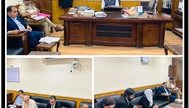 2nd quarterly meeting of UTRC held at Srinagar
