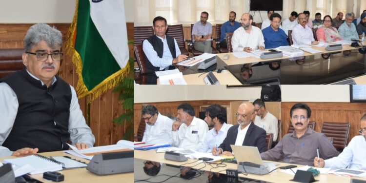 CS reviews status of power sector reforms taken across JK