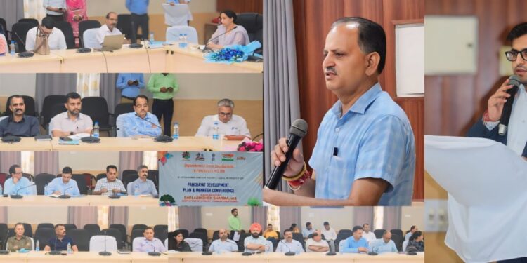 DC Samba inaugurates Workshop on Panchayat Development Plan, MGNREGA Convergence