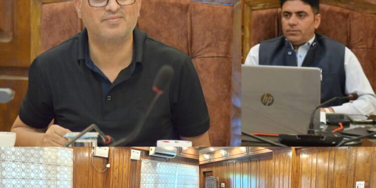 DDC Bandipora reviews progress under JJM schemes