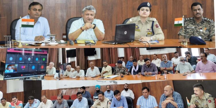 DC Reasi reviews arrangements for Kounsar Nag Yatra-2024
