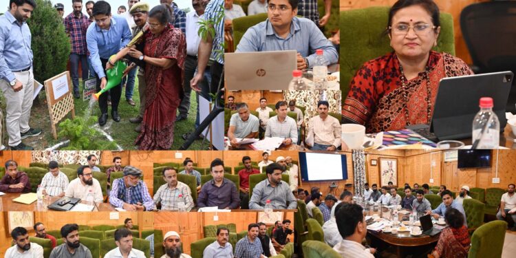Dr. Rashmi Singh visits Shopian, reviews progress on 2nd SSR of Electoral Rolls