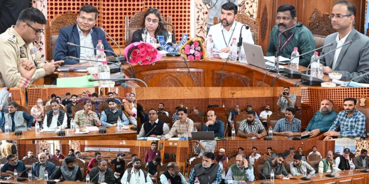 Assembly Elections-2024: Election Observers conduct meeting with representatives of political parties & contesting candidates at Shopian