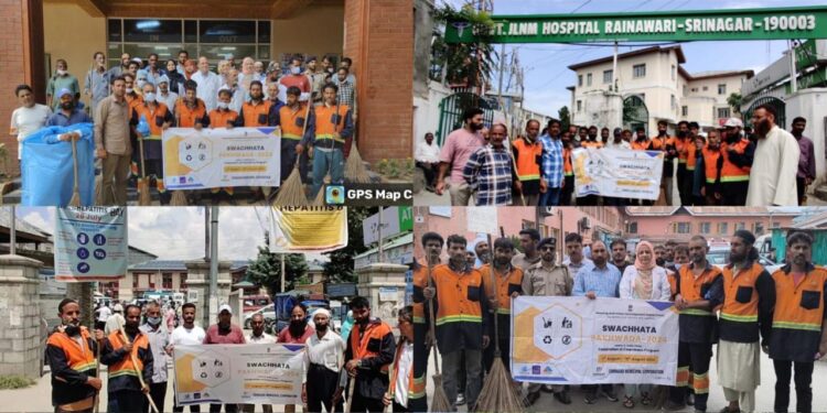 Swachhata Pakhwada: SMC undertakes Special Sanitation Drive in and around Government Hospitals