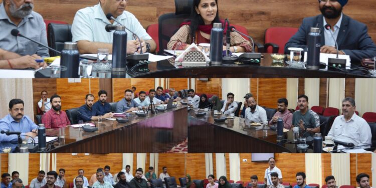 Prerna Puri visits Doda; reviews progress on 2nd SSR in district
