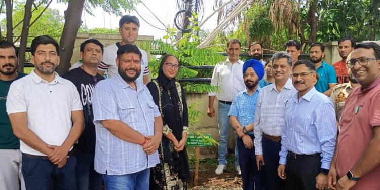 MVD conducts tree plantation drive under Swachhta Pakhwada