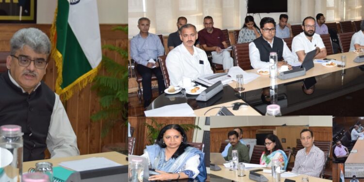CS reviews pace & progress of different urban development works including SCM