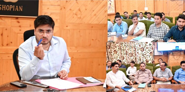 Assembly Elections- 2024 DEO Shopian reviews Election Preparedness