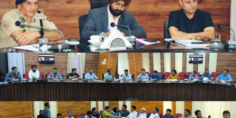 DEO Doda convenes meeting with representatives of Political Parties