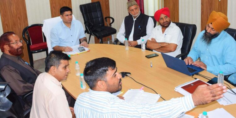 Assembly Elections- 2024 First Randomization of EVMs, VVPATs conducted in Poonch