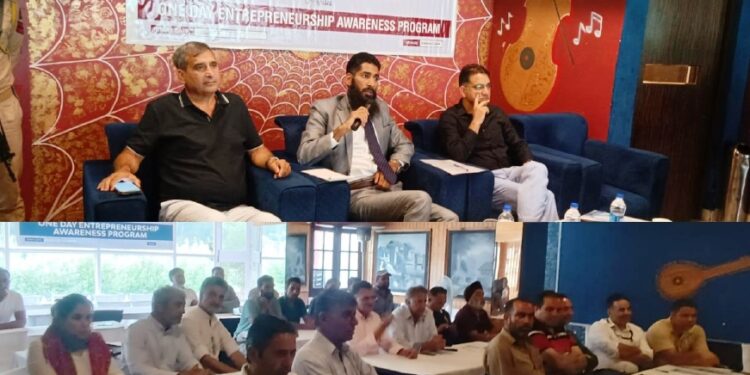 MSME-DFO Srinagar organizes Entrepreneurship Awareness Program at Pahalgam