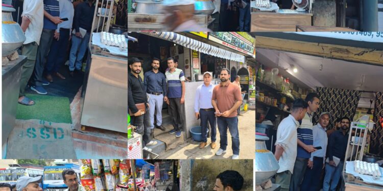 Labour Department & Child Welfare Committee conducts inspection to check child labour in Rajouri Market