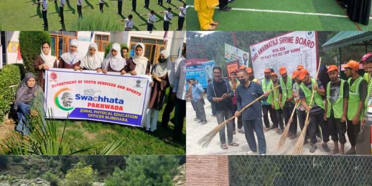Swachhta Pakhwada: Series of Activities held by various Deptts at Anantnag