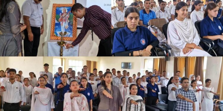 Assembly Elections- 2024 Yuva Chaupal organized under SVEEP at GDC Reasi