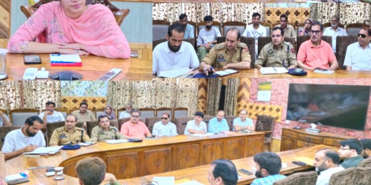DC Kupwara chairs meeting regarding issues of PwDs, other vulnerable sections of society