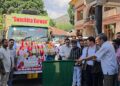 DC B’la flags-off ‘Swachhta Karwan’ under Swachhta Pakhwada campaign