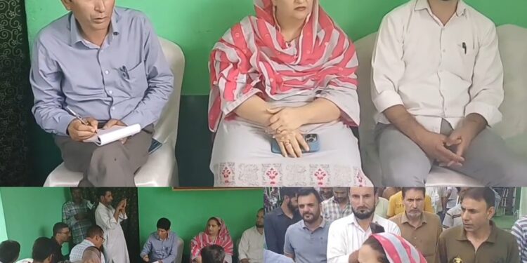 Chairperson, DDC Ganderbal reviews preparations for Urs Hazrat Mir Baba Hyder (RA)
