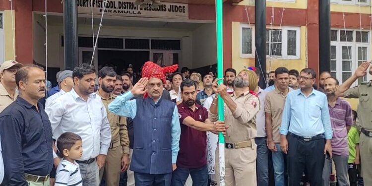 I-Day, 2024 celebrations held across all the District Courts of Kashmir