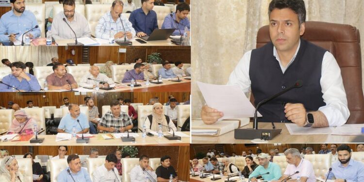 DC Srinagar chairs workshop cum meeting of DLCC to review implementation of COTPA in District