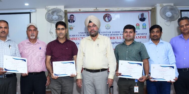 Agriculture Department organises training programme on PGS-India Certification