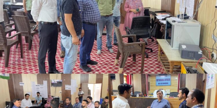 Assembly Elections-2024 Expenditure Observer inspects RO Office, Election Control Room in AC-55