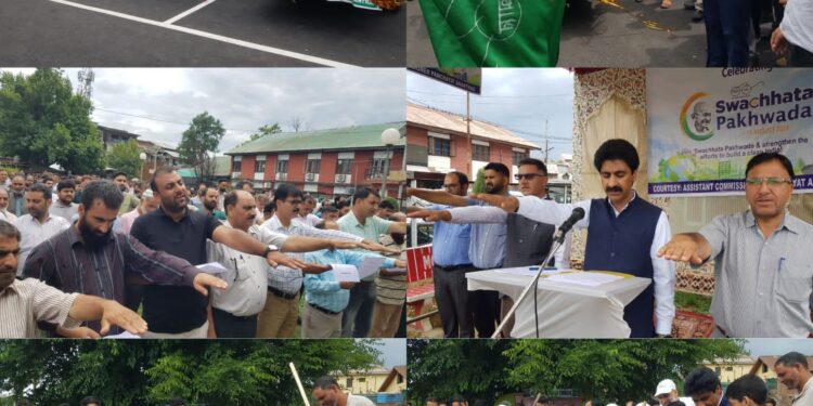 Swachhata Pakhwada Campaign begins in Anantnag