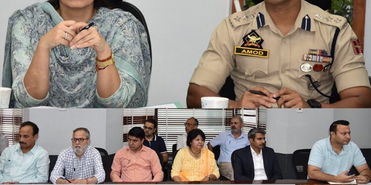 DC Udhampur chairs NCORD meeting
